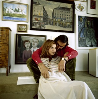 Senta BERGER with husband Michael VERHOEVEN, 1971