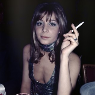 Chrsitine SCHUBERTH at the Munich Film Ball in 1971