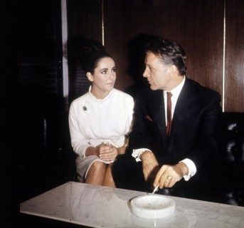 Elizabeth TAYLOR with Richard BURTON, 1968