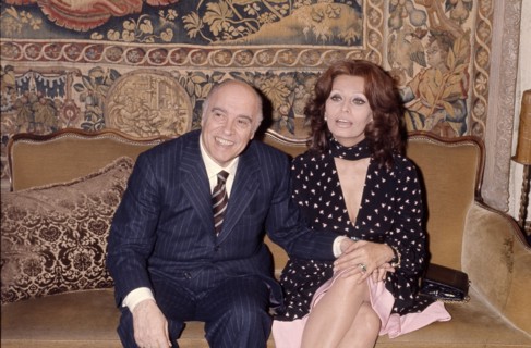 Carlo PONTI and Sophia LOREN