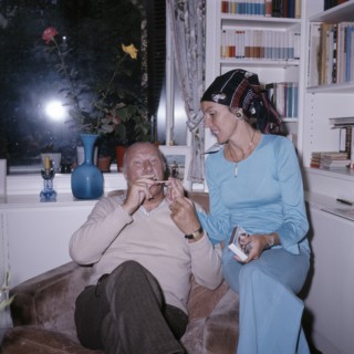 Martin HELD and Lore HARTLING at home