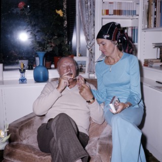 Martin HELD and Lore HARTLING at home