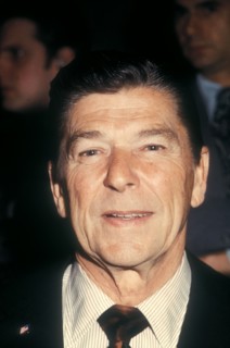 Roanld REAGAN, portrait 1975