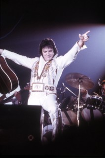 Elvis PRESLEY at a concert, Florida 1977