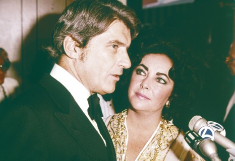 Elizabeth TAYLOR with husband John WARNER, 1977