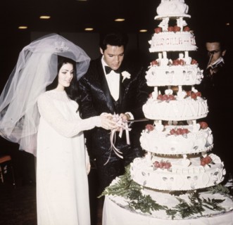 Wedding Priscilla BEAULIEU and Elvis PRESLEY, Las Vegas 1967