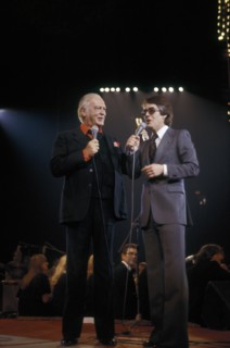 Curd JÜRGENS receives RTL Löwen, 1978