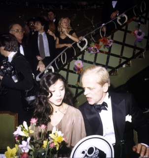 Klaus KINSKI with his wife Min Hoi