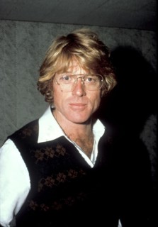 Robert REDFORD, portrait with glasses