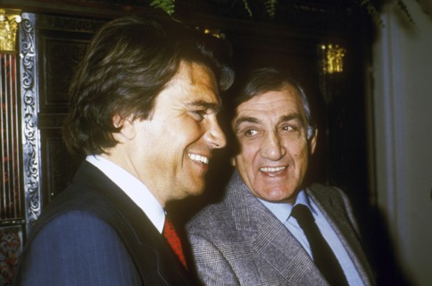 Bernard TAPIE and Lino VENTURA