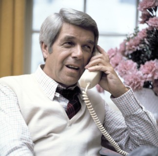 Heinz DRACHE on the phone