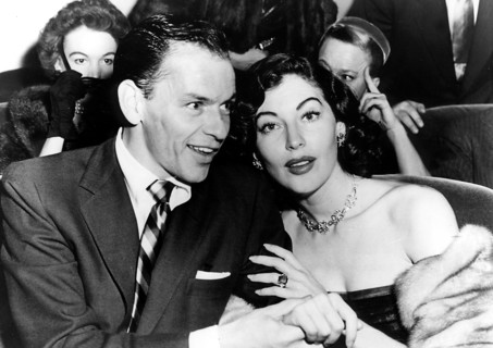 Frank SINATRA with wife Ava GARDNER