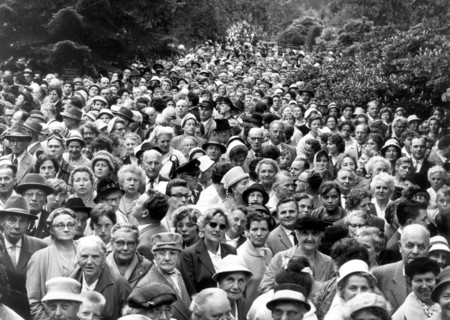 Hans Albers, funeral in Hamburg, 1960