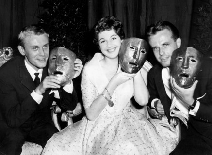 Horst FRANK, Johanna von KOCZIAN and Joachim HANSEN, 1959