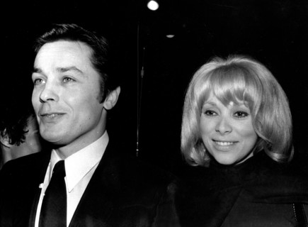 Alain DELON and Mireille DARC