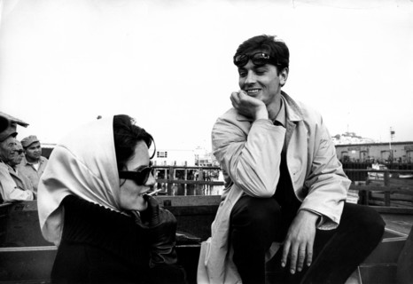 Nathalie and Alain DELON