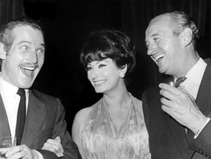Paul NEWMAN, Sophia LOREN and David NIVEN, 1964