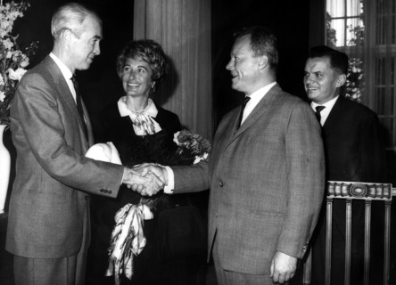 Willy BRANDT and James STEWART, June 1962