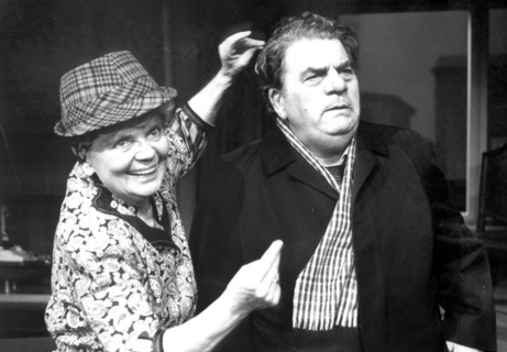 Heidi KABEL and Werner RIEPEL in 'Frau Pieper lives dangerously', 1975