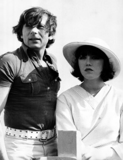 Roman POLANSKI and Isabelle ADJANI in Cannes, 1976