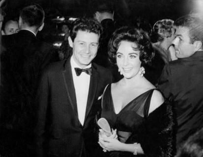 Elizabeth TAYLOR with husband Eddie FISHER