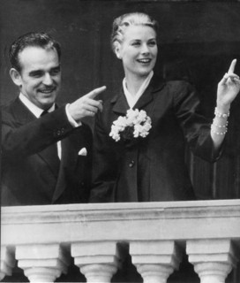 Prince RAINIER III. and Grace KELLY, 1956
