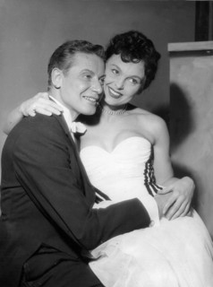 Dieter BORSCHE and Bruni LÖBEL in 'The Angel of Montparnasse', 1953