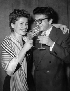 Gisela UHLEN and Wolfgang KIELING, wedding in 1953