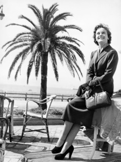Maria SCHELL in Cannes 1954