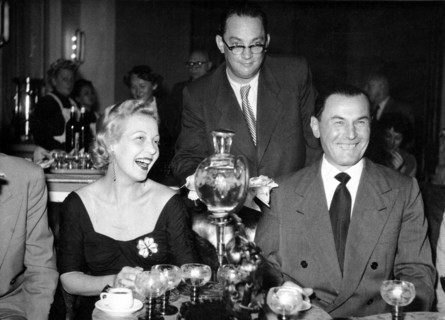 Martha EGGERTH, Jan KIEPURA in Vienna 1954