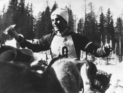 Ski World Championships 1956: Toni SAILER wins the men's giant slalom