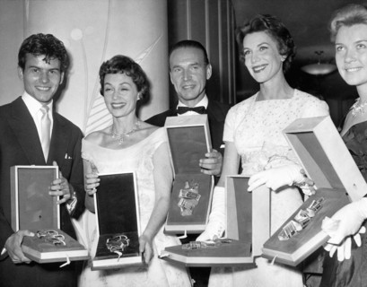 Horst BUCHHOLZ, Lilli PALMER, Wolfgang PREISS, Adelheid SEECK and Eva KOTTHAUS
