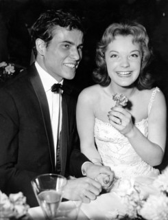 Horst BUCHHOLZ and Romy SCHNEIDER, Berlin Film Ball 1957