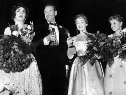 Bambi Awards 1959: LOLLOBRIGIDA, FISCHER, LEUWERIK and SINJEN, Karlsruhe