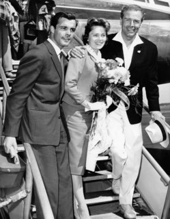 Toni SAILER, Ulla JACOBSON, OW Fischer, Berlin Film Festival 1959