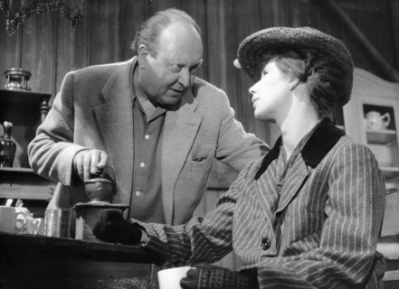 Attorney Stemmle and Lotte Ledl, 1966