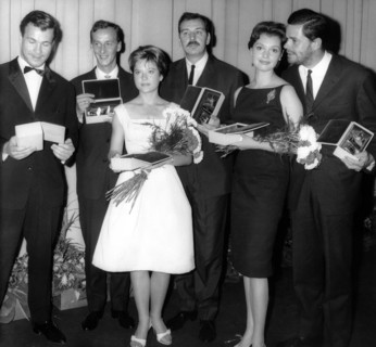 Film Prize 1960: Group photo of the winners