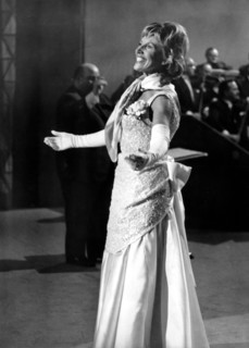 Lale ANDERSEN at the preliminary decision for the Eurovision Grand Prix, 1961