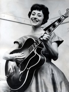 Caterina VALENTE with guitar