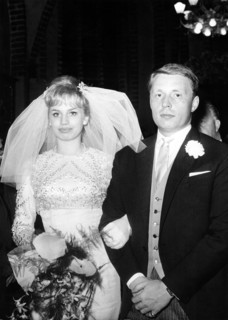 Wedding of Barbara VALENTIN to Rolf LÜDER, Berlin 1961