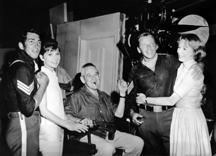 D. MARTIN, A. HEPBURN, W. WYLER, F. SINATRA, S. MACLAINE, 1962