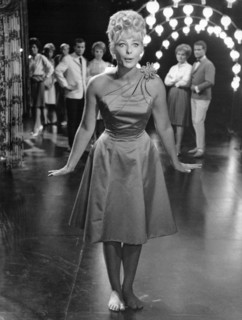 Vivi BACH in a television show, 1962