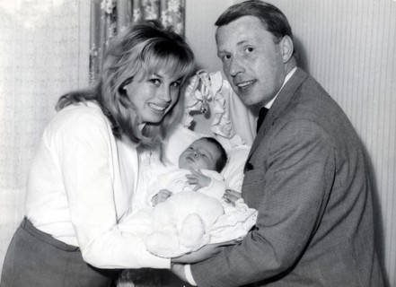 Barbara VALENTIN with husband and child