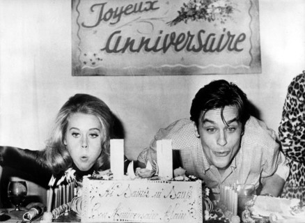 Jane FONDA and Alain DELON, 1963