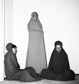 Petra SCHÜRMANN wears Bedouin look by Heinz Oestergaard, 1969