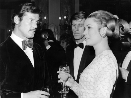 Roger MOORE, Gracia PATRICIA and Edward MEEKS, Monte Carlo 1970
