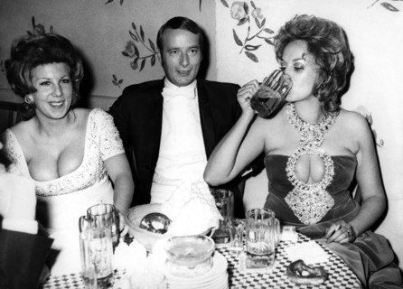Barbara VALENTIN with Prince and Princess of Prussia, Munich 1971