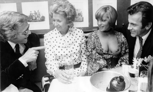 Harry MEYEN, Rut BRANDT, Romy SCHNEIDER, Maximilian SCHELL, 1971