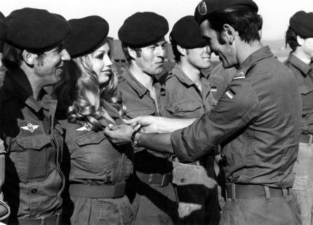 Barbara VALENTIN in the Bundeswehr, 1972