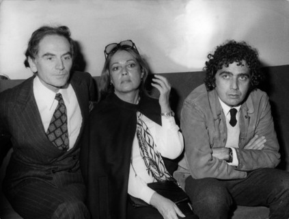Pierre CARDIN, Jeanne MOREAU and Carlos DIEGUES, 1972